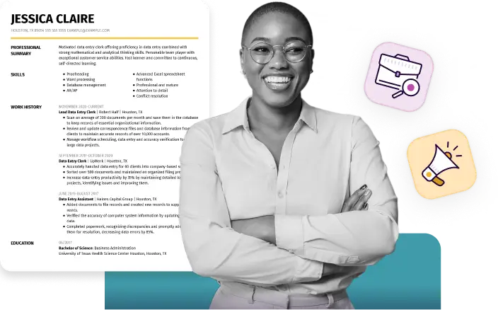 Monster Get Discovered by Employers resume image
