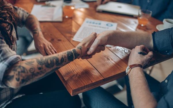 Should you cover up tattoos for a job interview?