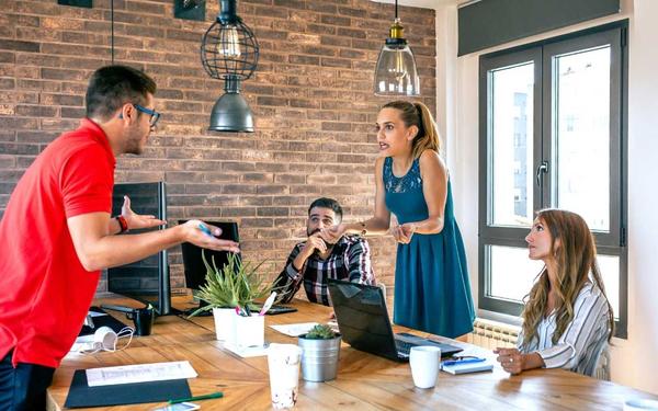 When a workplace rivalry becomes war