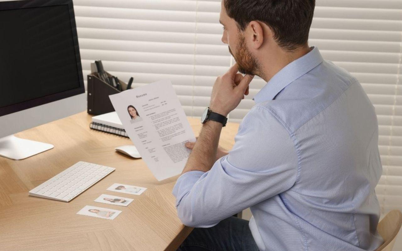 Job Resume Layout Design