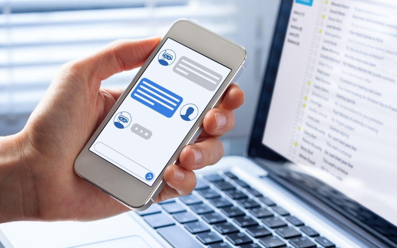 Person Using Chatbot Future Of Jobs